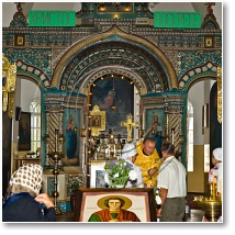 (19/72): Biaowiea - cerkiew w. Mikoaja wntrze